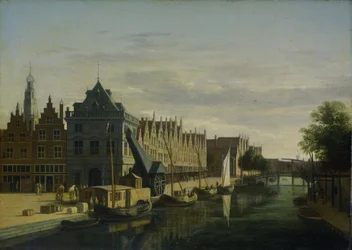The Weighing House and Crane on the Spaarne, Haarlem