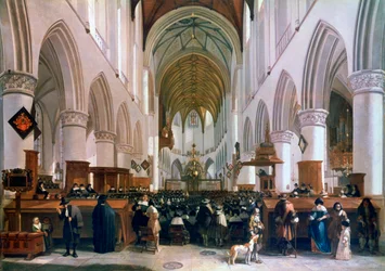 The Interior of the Grote Kerk, Haarlem