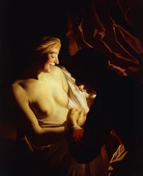 A Young Woman and her Maid