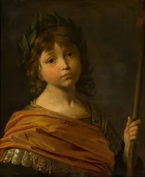 Portrait of Maurice or Moritz, Prince Palatine depicted as Mars, when a boy