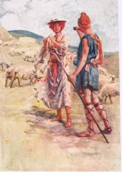 Calidore and Pastonella, Stories from the Faerie Queen