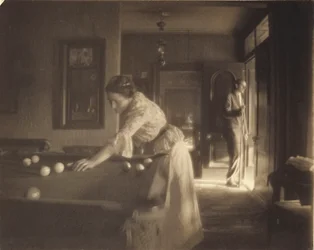 The Billiard Game, c.1907