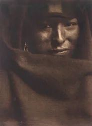The Red Man by Gertrude Kasebier