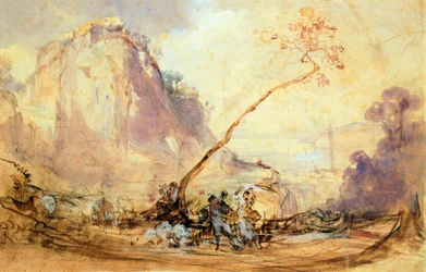 Sorrento Landscape, ca 1848