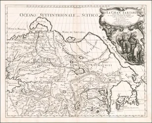 1683 Map of Great Tartary