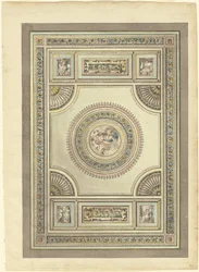 An Ornate Ceiling with an Allegory of Spring