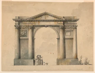 Design for a Triumphal Arch for Napoleon I, Bergamo, Italy