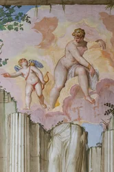 Venus and Cupid, (detail)
