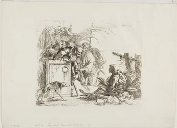 Death Giving Audience, from Capricci