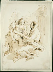 The Holy Family, Saint Joseph with a Book