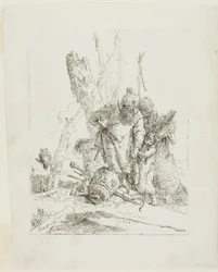 Two Astrologers and a Boy, from Scherzi
