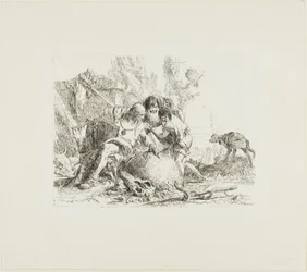 Two Magicians and a Child, from Scherzi