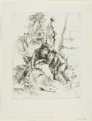 Two Magicians with Two Boys, from Scherzi