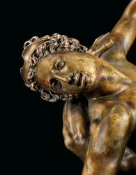 A Bronze Group the Rape of a Sabine