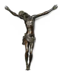 Figure of the crucified Christ, cast from a model by Giambologna, attributed to Antonio Susini and workshop, c.1580-1600