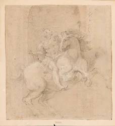 Emperor Constantine on Horseback