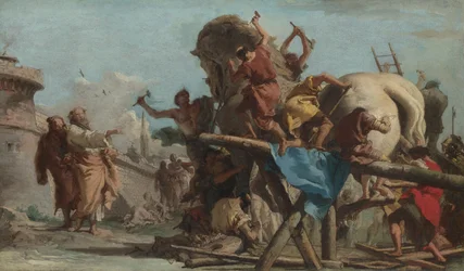 The Building of the Trojan Horse
