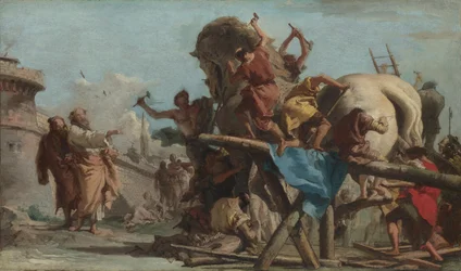 The Building of the Trojan Horse