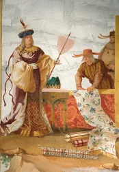 The Textile Merchant, from the Chinese Room in the Foresteria