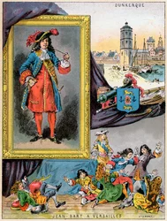 Jean Bart, French naval commander and privateer, 1898