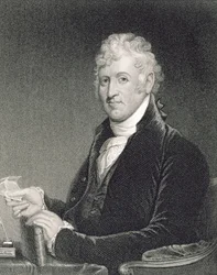 David Humphreys, engraved by George Parker after a copy of the original painting by James Herring