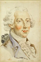 Portrait of Carlo Antonio Bertinazzi 1710-1783, 1740s