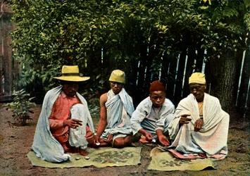 Hova Money Changers, Madagascar