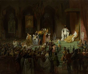 The Coronation of the Dead Inês de Castro in the Cathedral of Coimbra