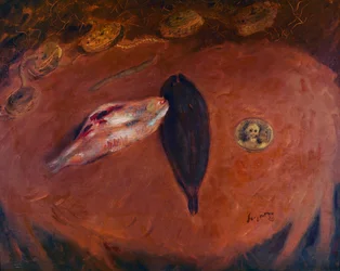 Still Life with Soles and Coin