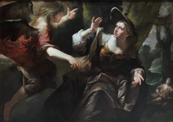 The Angel Appears to Hagar and Ishmael