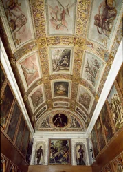 Story of Prometheus (ceiling of the Studiolo de Francesco I de Medici)