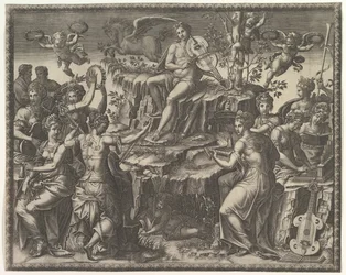 Apollo and the Muses