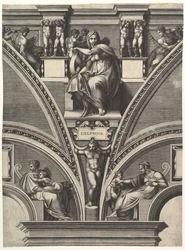 The Delphic Sibyl, from the series of Prophets and Sibyls in the Sistine Chapel