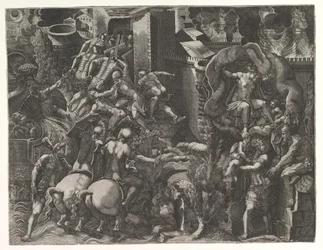 The Fall of Troy and Escape of Aeneas