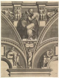 The Persian Sibyl, from the series of Prophets and Sibyls in the Sistine Chapel
