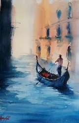 Golden Venice Gondola