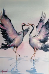 Graceful Crane Dance