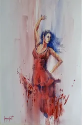 Passionate Red Dance