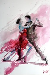Passionate Tango Dance