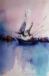 Sailing Boats Sunset