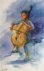 Serene Cello Performance
