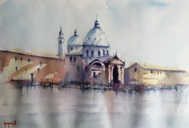 Venetian Basilica Reflection