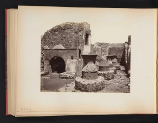 Ruins of a Bakery in Pompeii