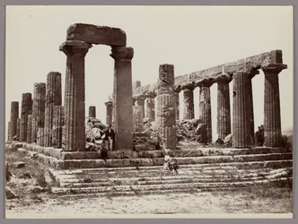 Agrigento: Temple of Juno Lacinia, Girgenti, No. 1347