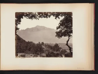 View of Capri from the mainland, Italy