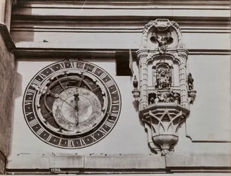 The Quadrant of the Clock Tower in Bern