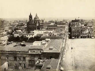 View of Palermo from Porta Nuova, Sicily, Italy, Photograph by Giorgio Sommer