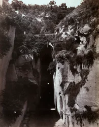 View of Piedigrotta in Napoli