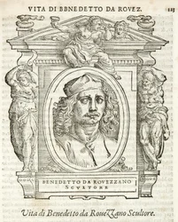 Milan, Biblioteca Braidense, Lives of the Most Excellent Painters, Sculptors, and Architects, Giorgio Vasari 1568, Benedetto da Rovezzano