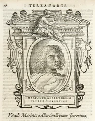 Milan, Biblioteca Braidense, Lives of the Most Excellent Painters, Sculptors, and Architects, Giorgio Vasari 1568, Mariotto Albertinelli